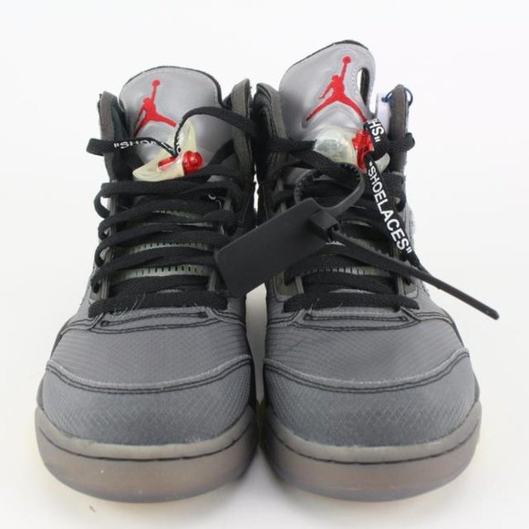 Off-White x Nike 2019 Mens 11 Virgil Abloh Off-White Black Muslin Air Jordan CT8 - Picture 7 of 12